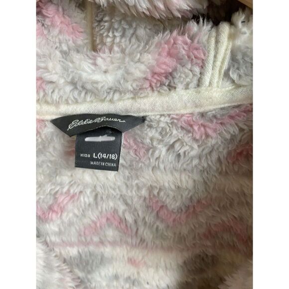 Eddie Bauer Youth Fleece Zip Jacket With Hood - Picture 6 of 10